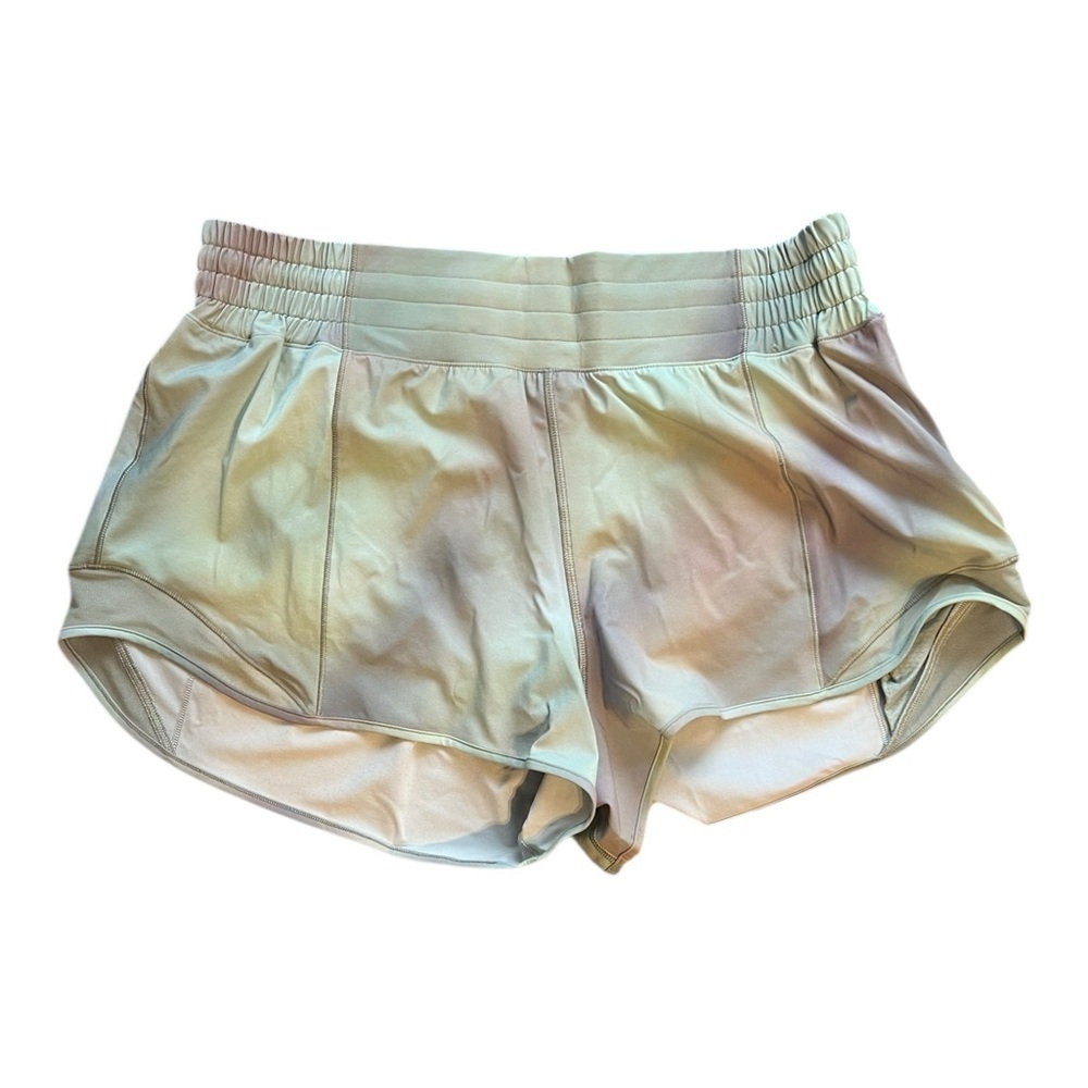 lululemon NWOT athletica pastel hotty hot shorts